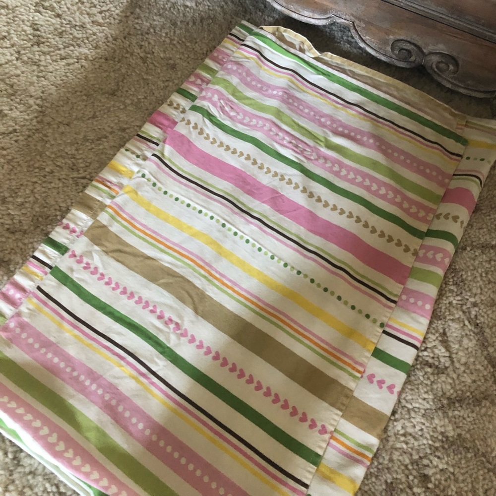 Girls shower curtain